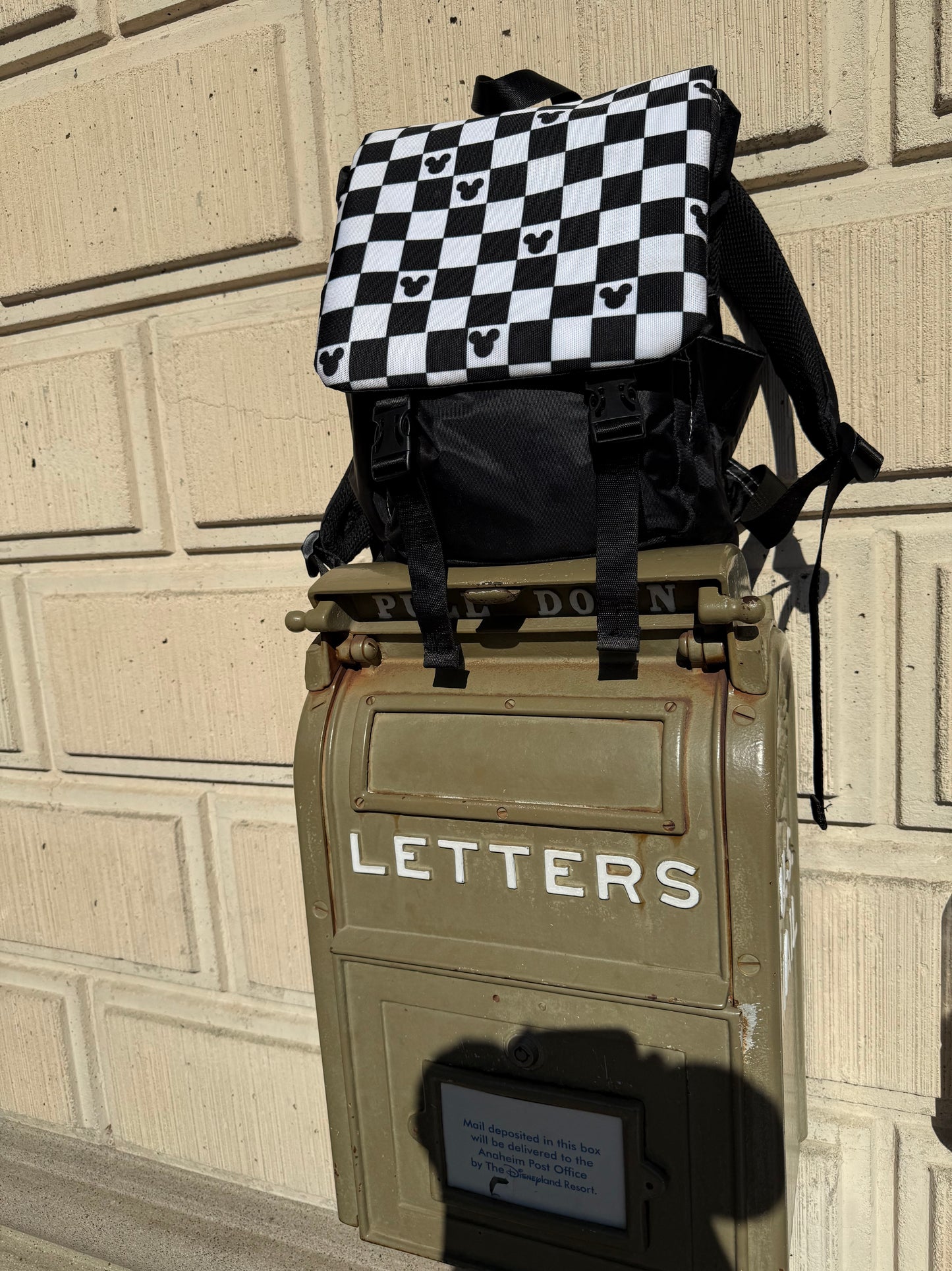 Mickey Mouse Checkerboard Backpack