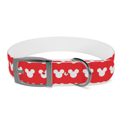 Mickey Mouse Pattern Dog Collar