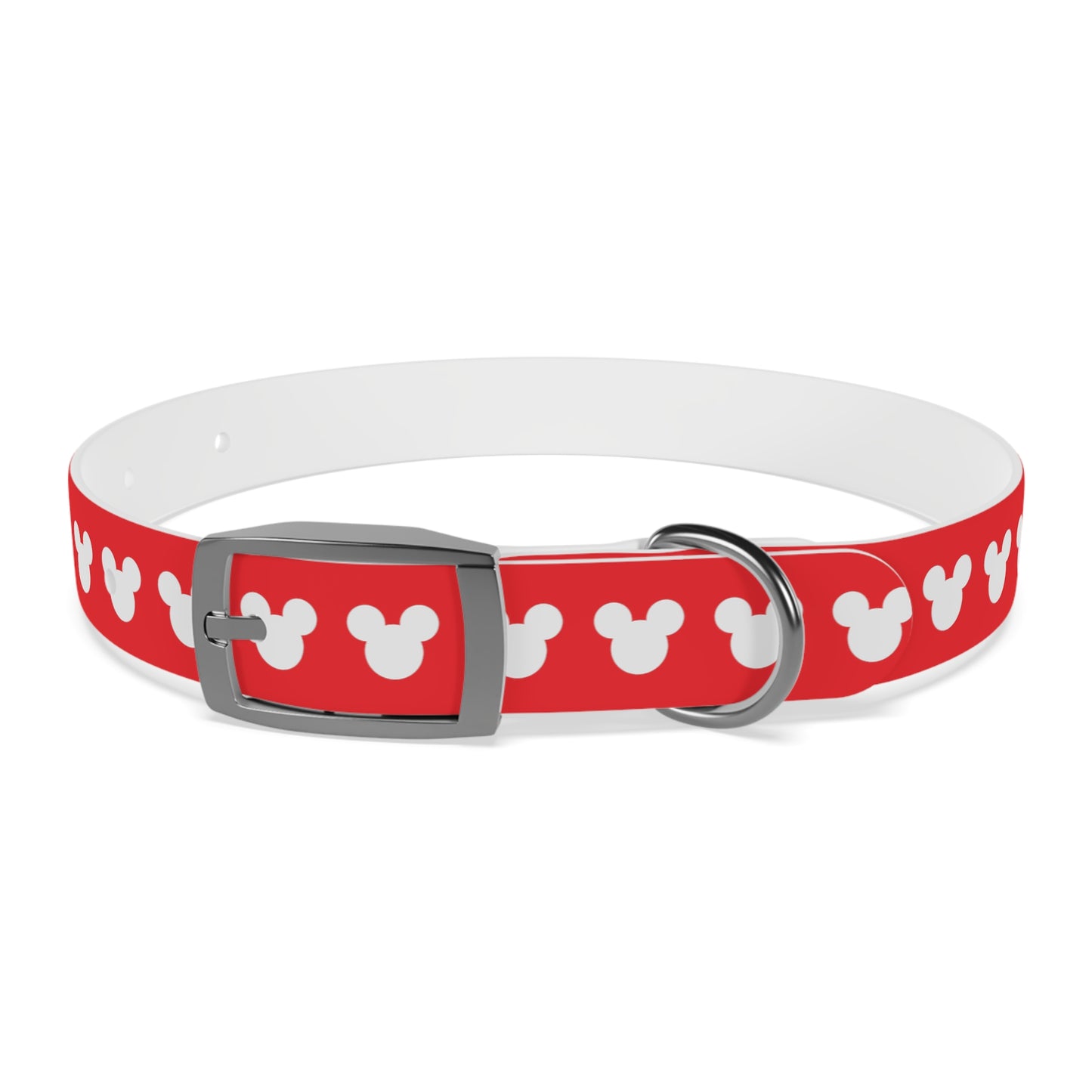 Mickey Mouse Pattern Dog Collar