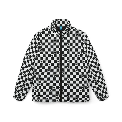 Disney Checkerboard Women's Puffer Jacket