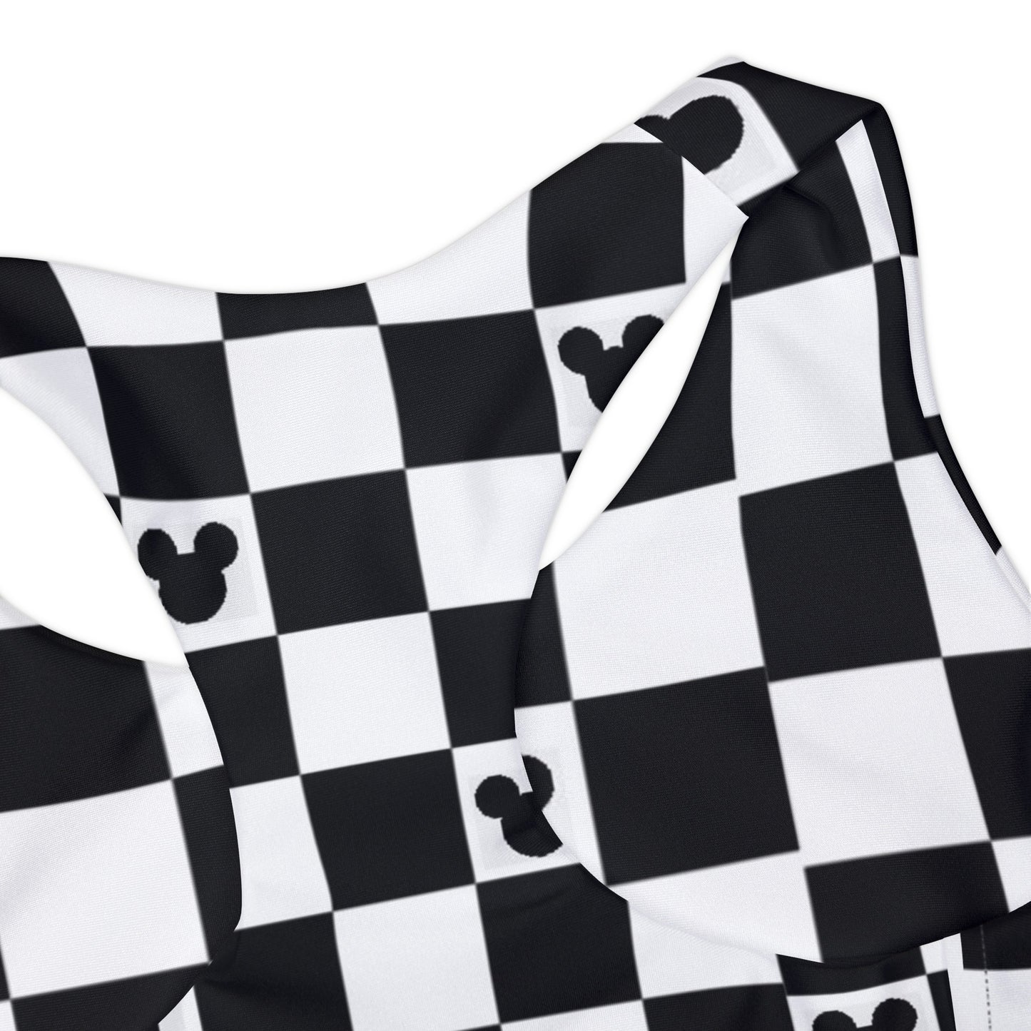 Girls’ Mickey Mouse Checkerboard Swim Set