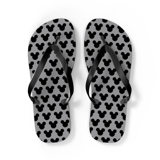 Mickey Mouse Pattern Flip Flops