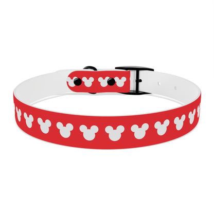 Mickey Mouse Pattern Dog Collar