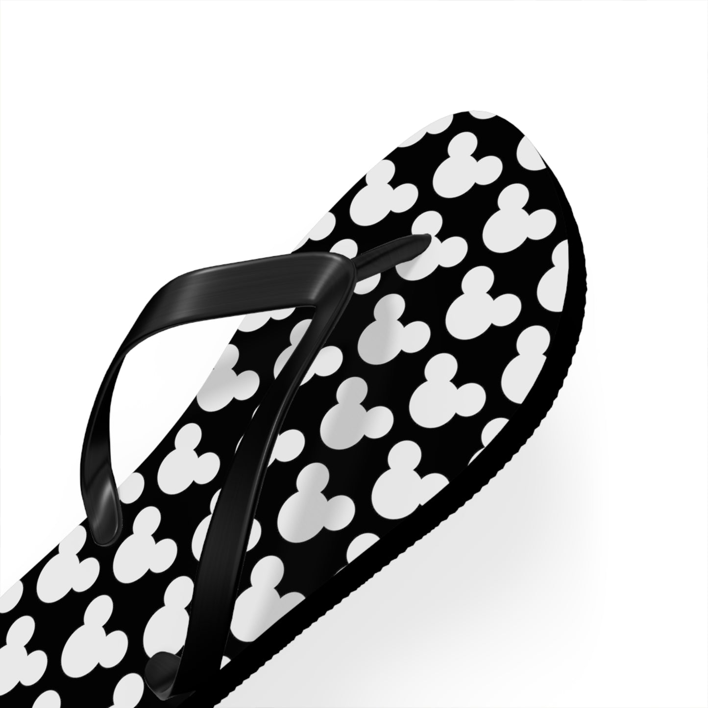 Mickey Mouse Pattern Flip Flops