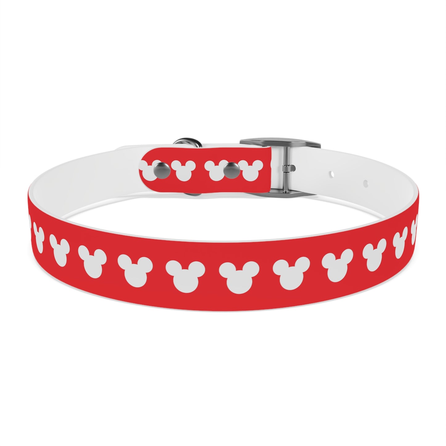 Mickey Mouse Pattern Dog Collar