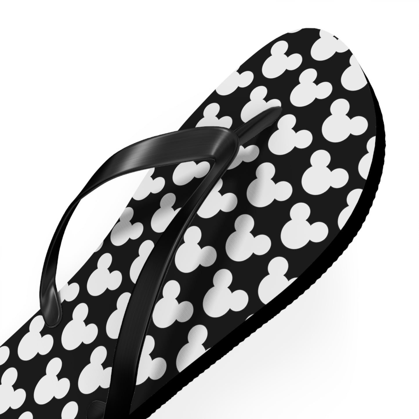 Mickey Mouse Pattern Flip Flops