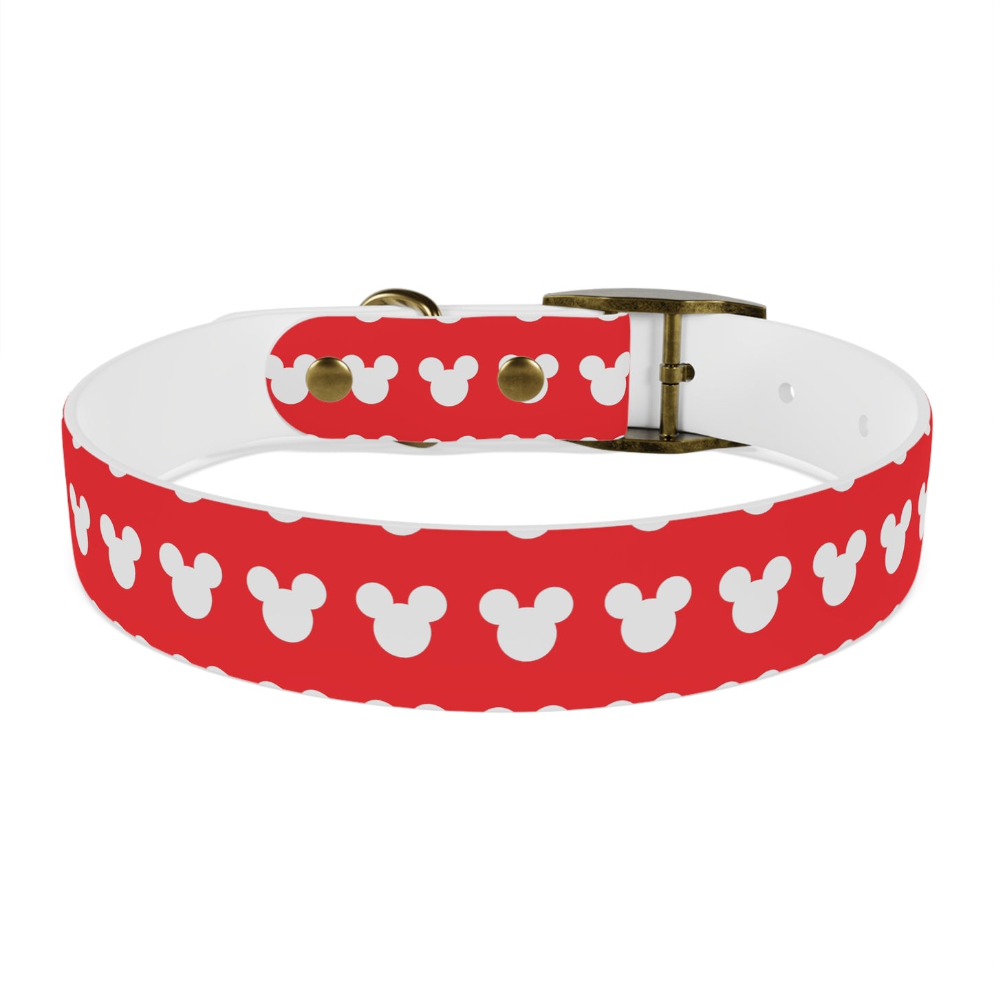 Mickey Mouse Pattern Dog Collar