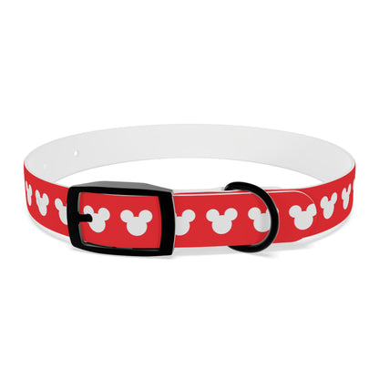 Mickey Mouse Pattern Dog Collar