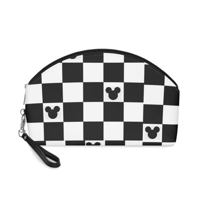 Mickey Mouse Checkerboard Makeup Bag