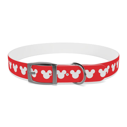 Mickey Mouse Pattern Dog Collar