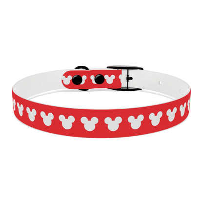 Mickey Mouse Pattern Dog Collar