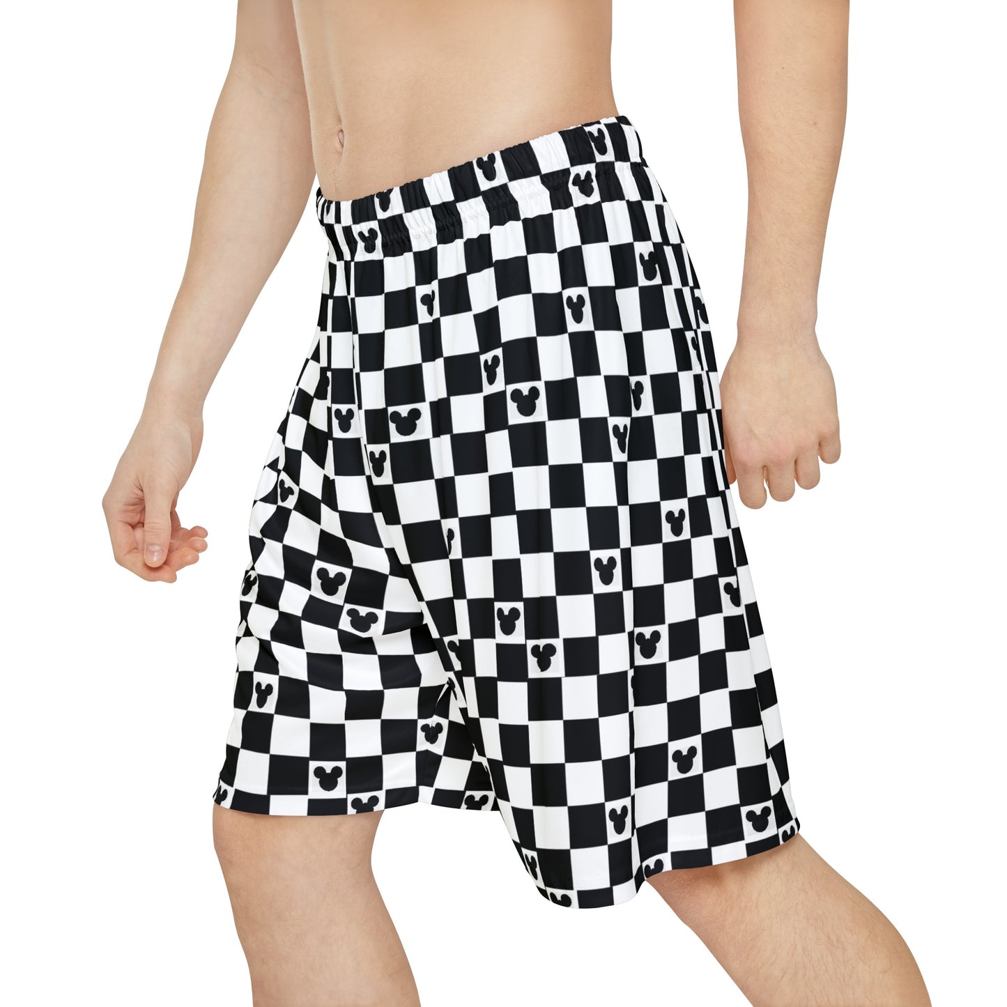 Mickey Mouse Checkerboard Shorts