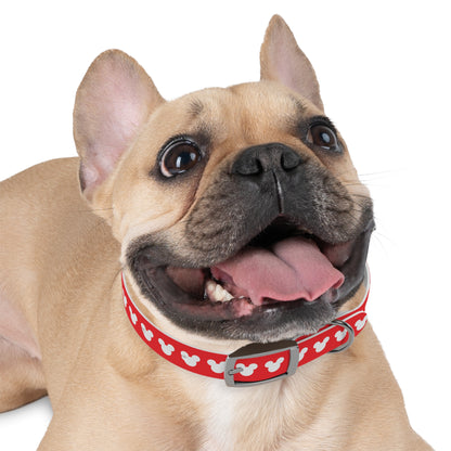 Mickey Mouse Pattern Dog Collar