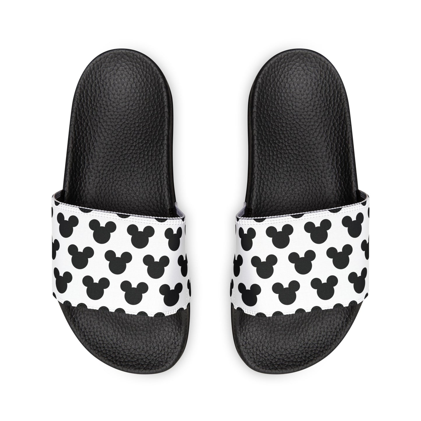 Kids’ Mickey Mouse Pattern Slide Sandals