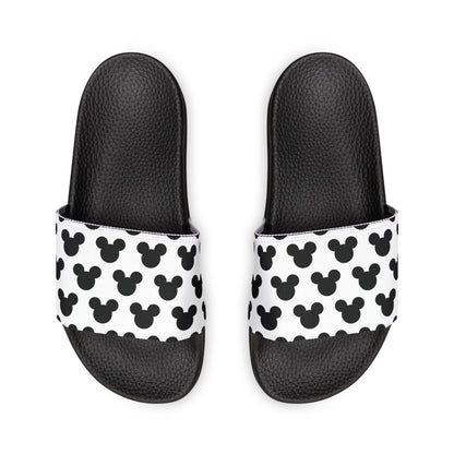 Kids’ Mickey Mouse Pattern Slide Sandals