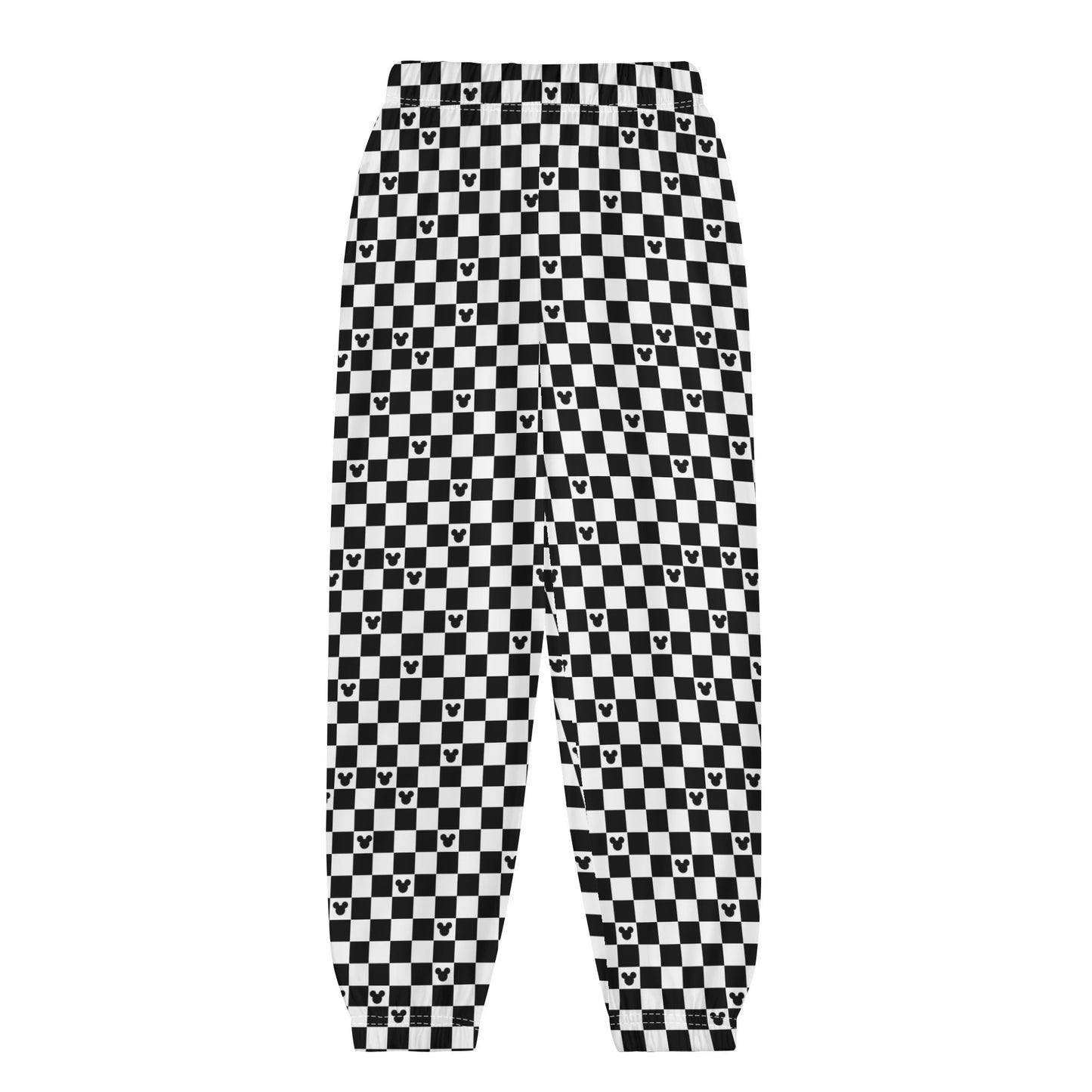 Kids’ Mickey Mouse Checkerboard Disney Jogger Pants