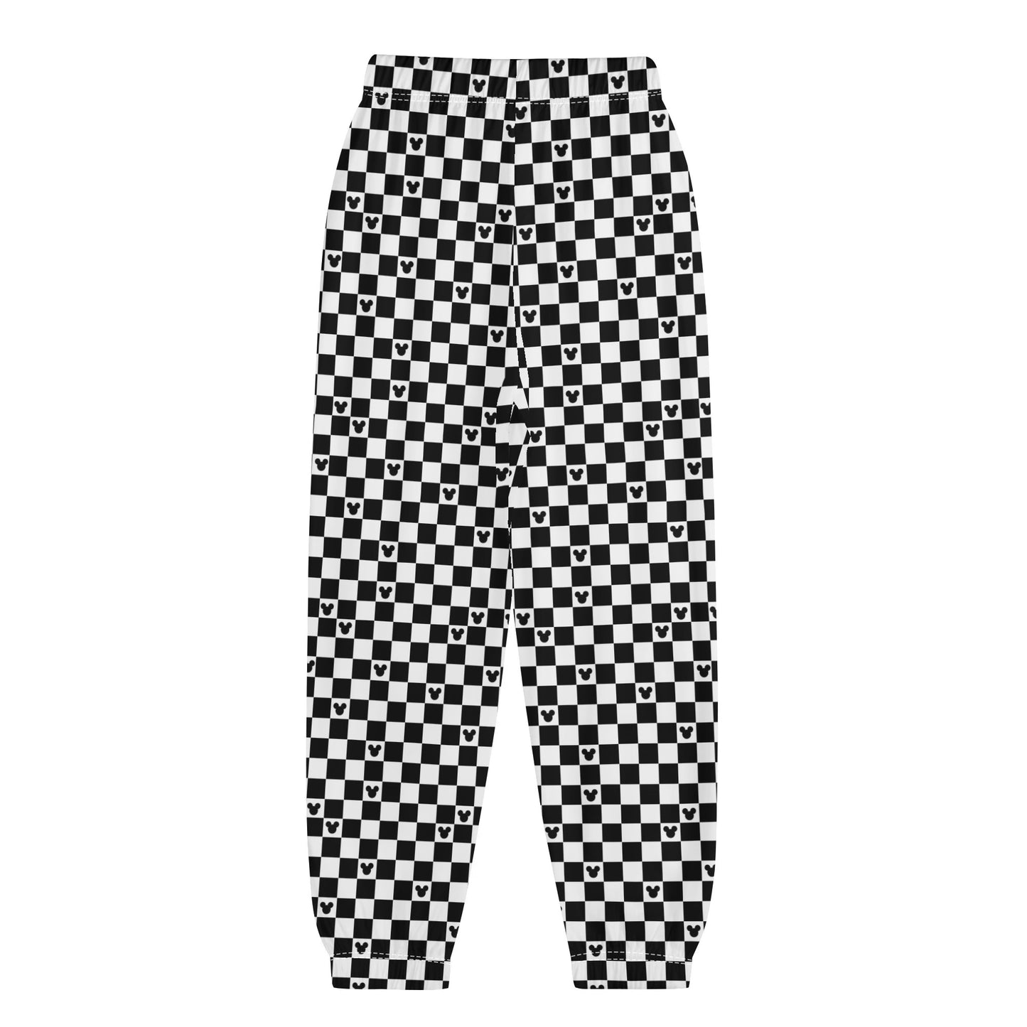 Kids’ Mickey Mouse Checkerboard Disney Jogger Pants