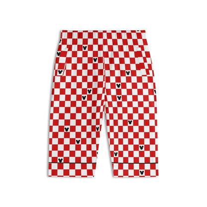 Baby Red & White Checkerboard Family Matching Christmas Pajamas