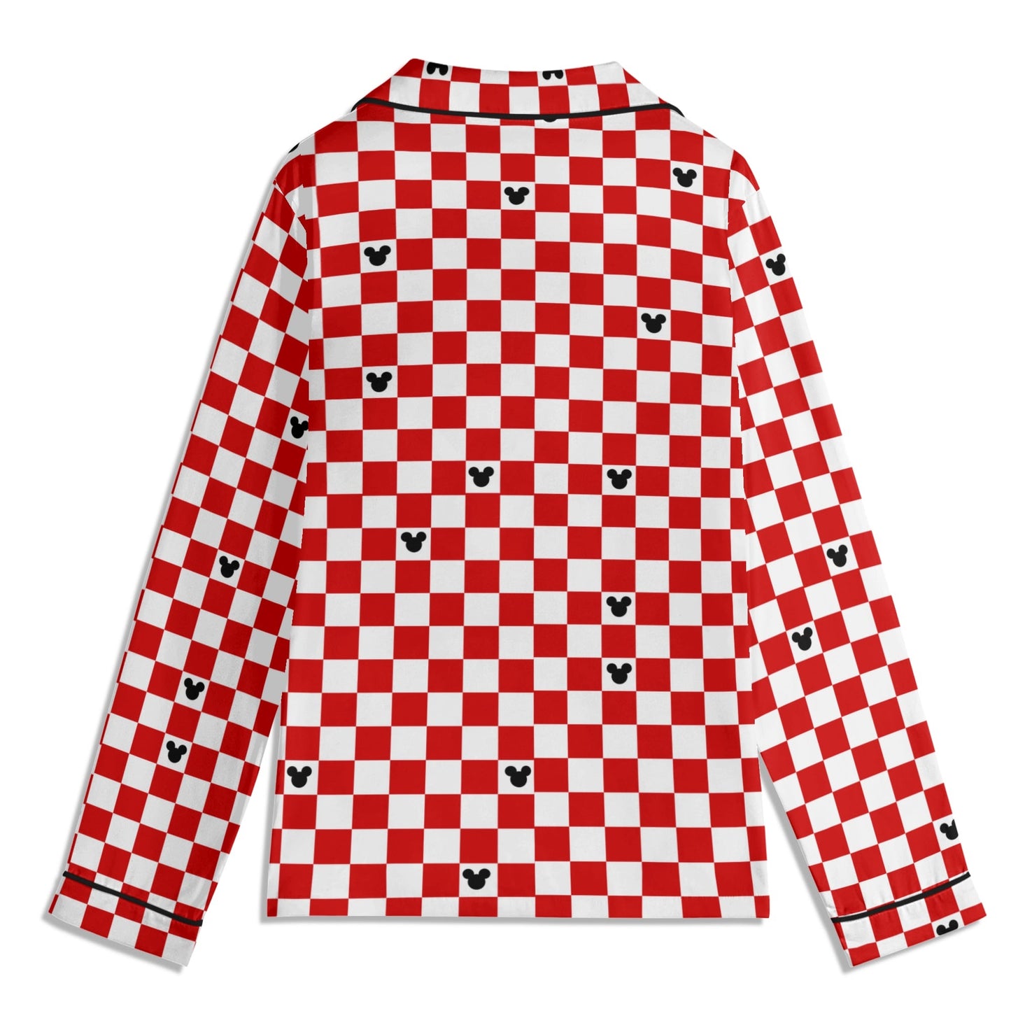 Children’s Red & White Checkerboard Family Matching Christmas Pajamas