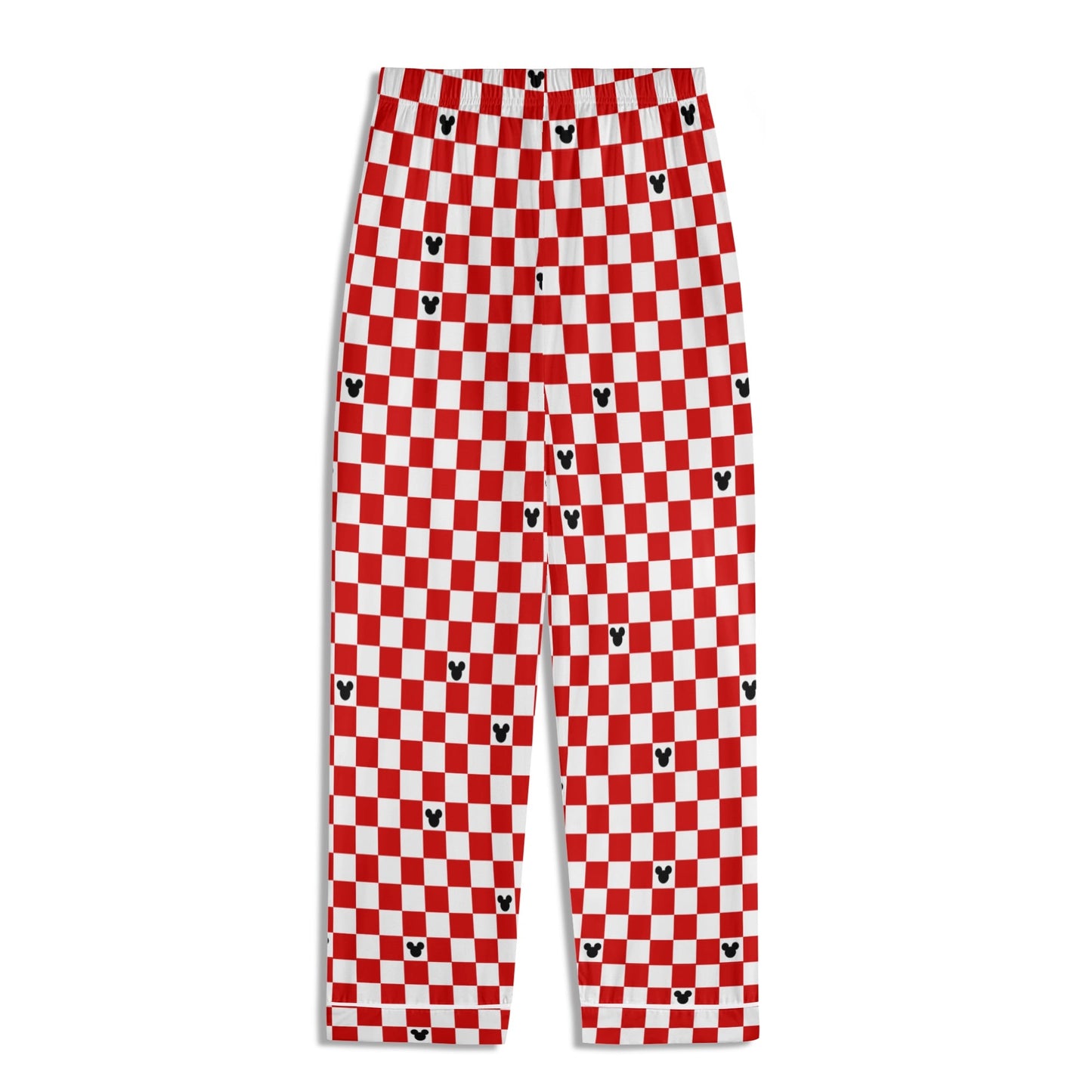 Children’s Red & White Checkerboard Family Matching Christmas Pajamas