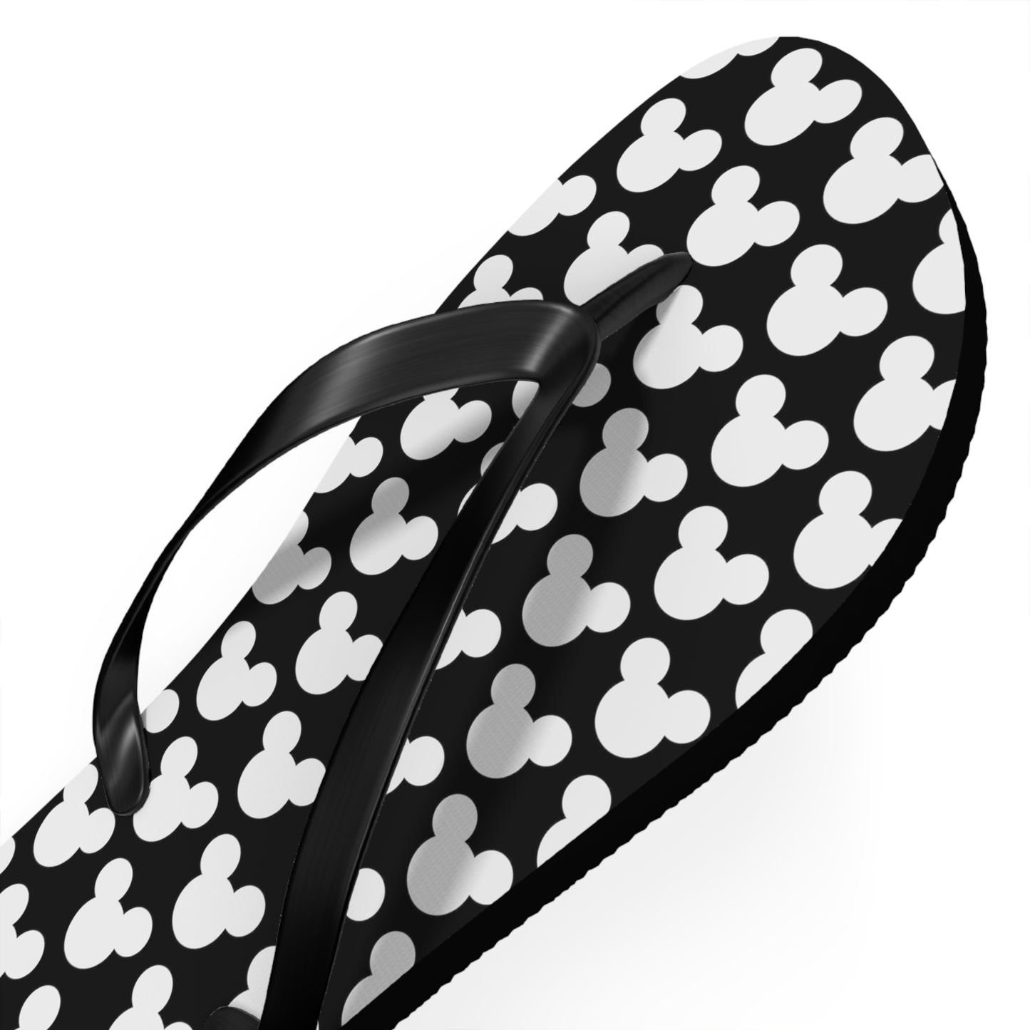 Mickey Mouse Pattern Flip Flops