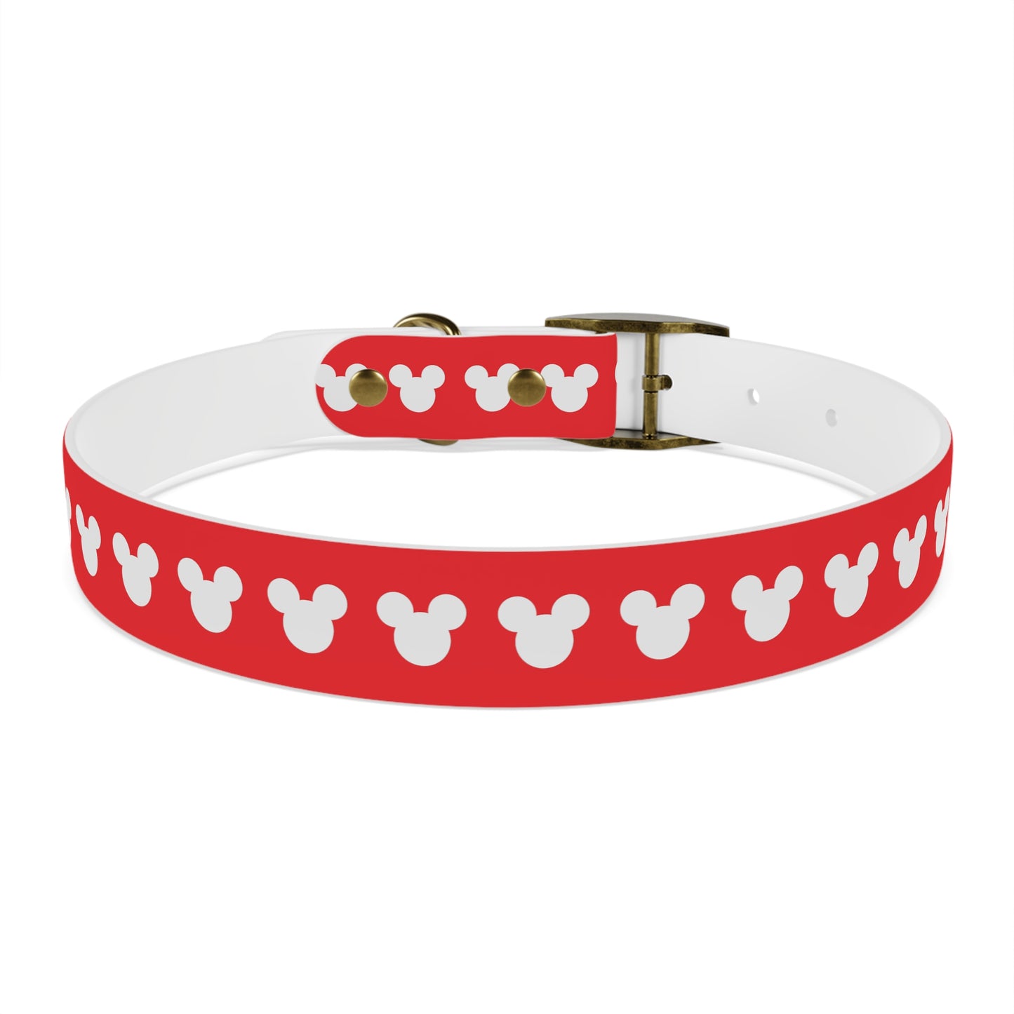 Mickey Mouse Pattern Dog Collar