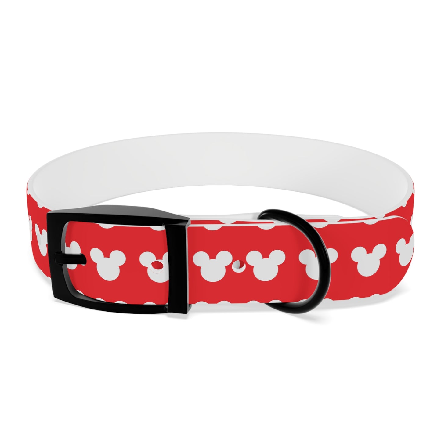 Mickey Mouse Pattern Dog Collar