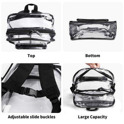 Disney Park Inspired Transparent Clear Backpack