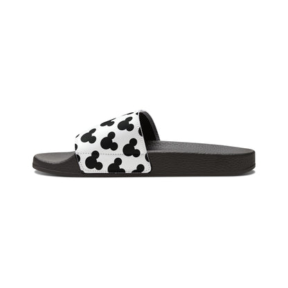 Kids’ Mickey Mouse Pattern Slide Sandals