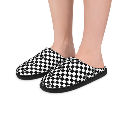 Mickey Mouse Checkerboard Slippers