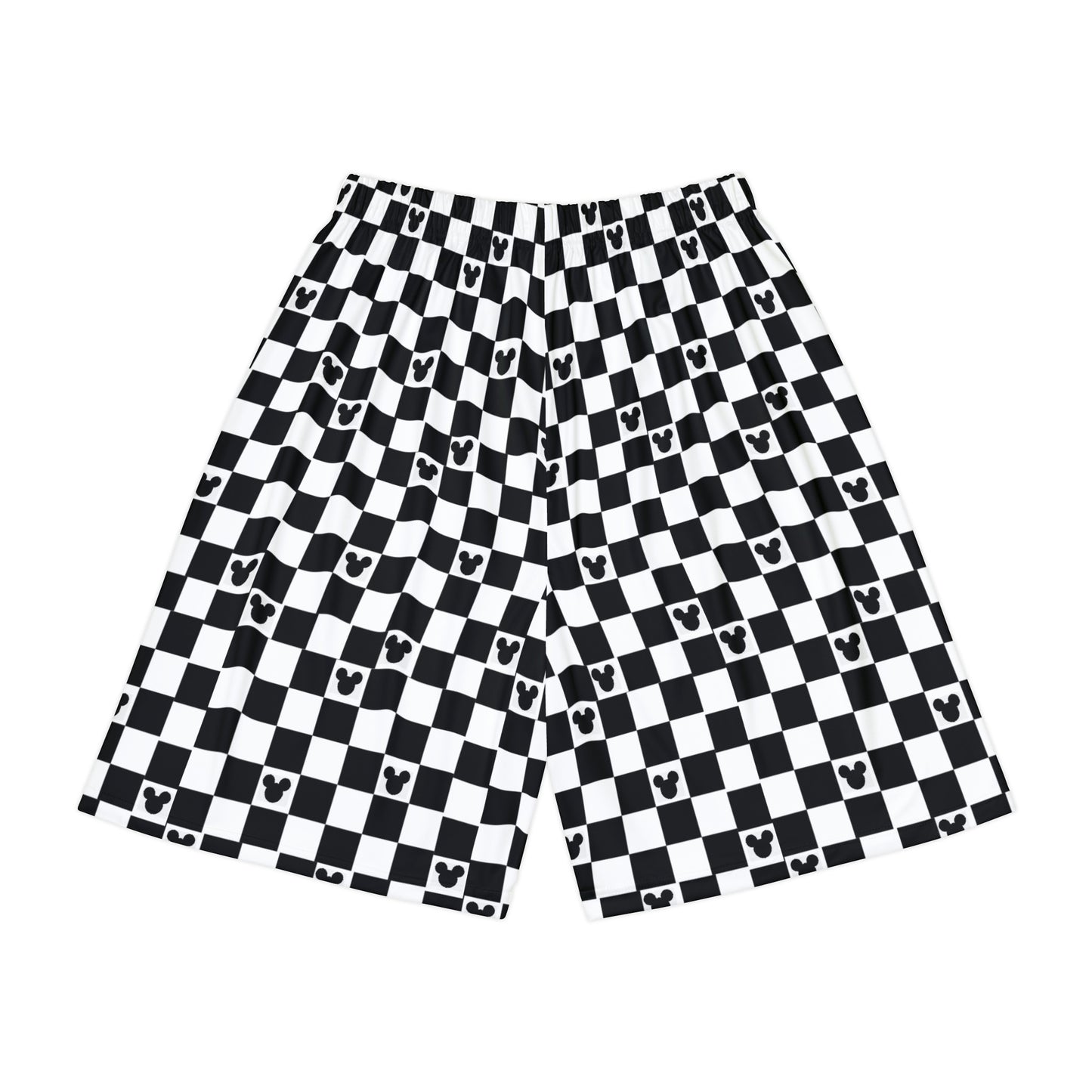 Mickey Mouse Checkerboard Shorts