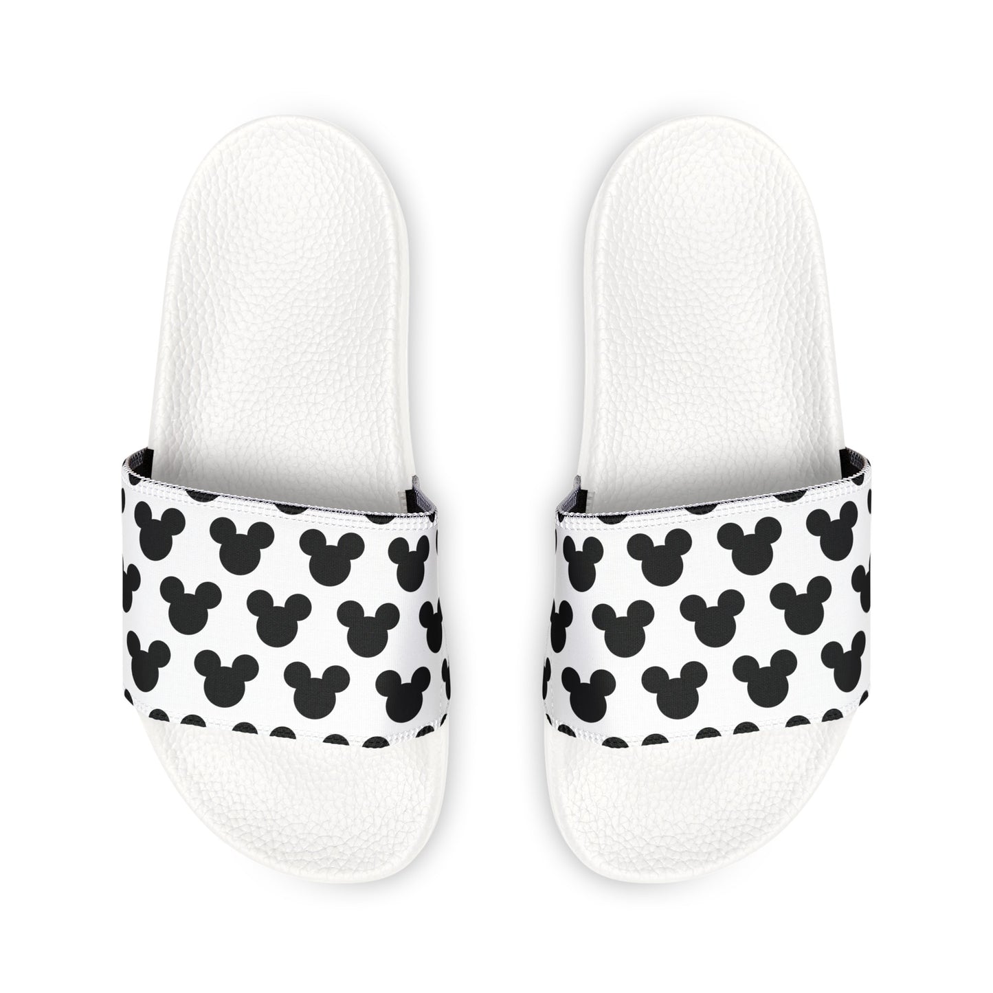 Kids’ Mickey Mouse Pattern Slide Sandals