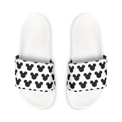 Kids’ Mickey Mouse Pattern Slide Sandals