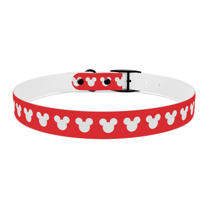 Mickey Mouse Pattern Dog Collar