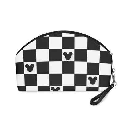 Mickey Mouse Checkerboard Makeup Bag