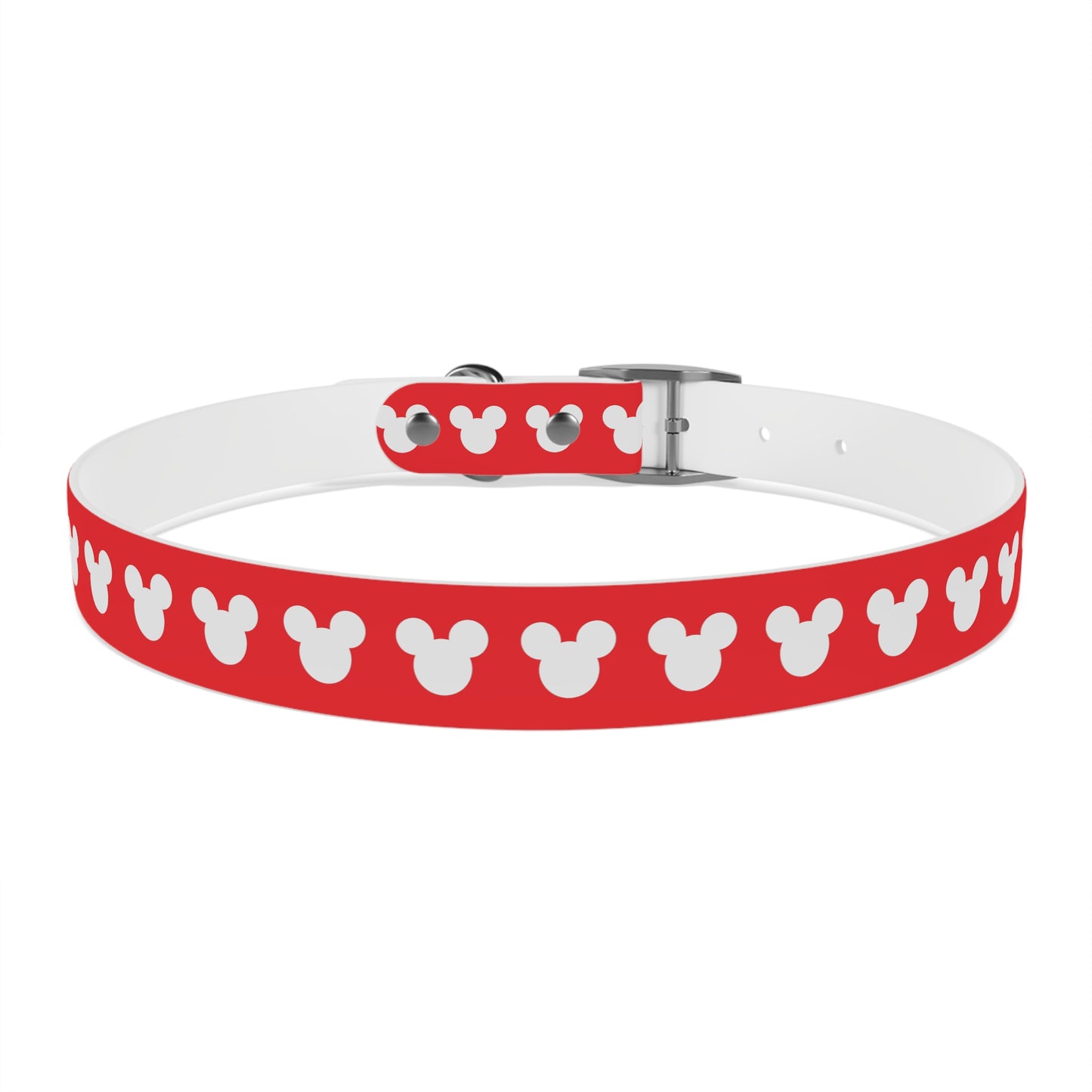 Mickey Mouse Pattern Dog Collar