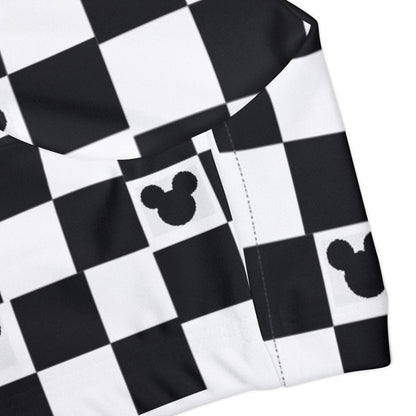 Girls’ Mickey Mouse Checkerboard Swim Set