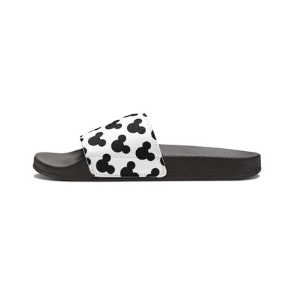 Adult Mickey Mouse Pattern Slide Sandals