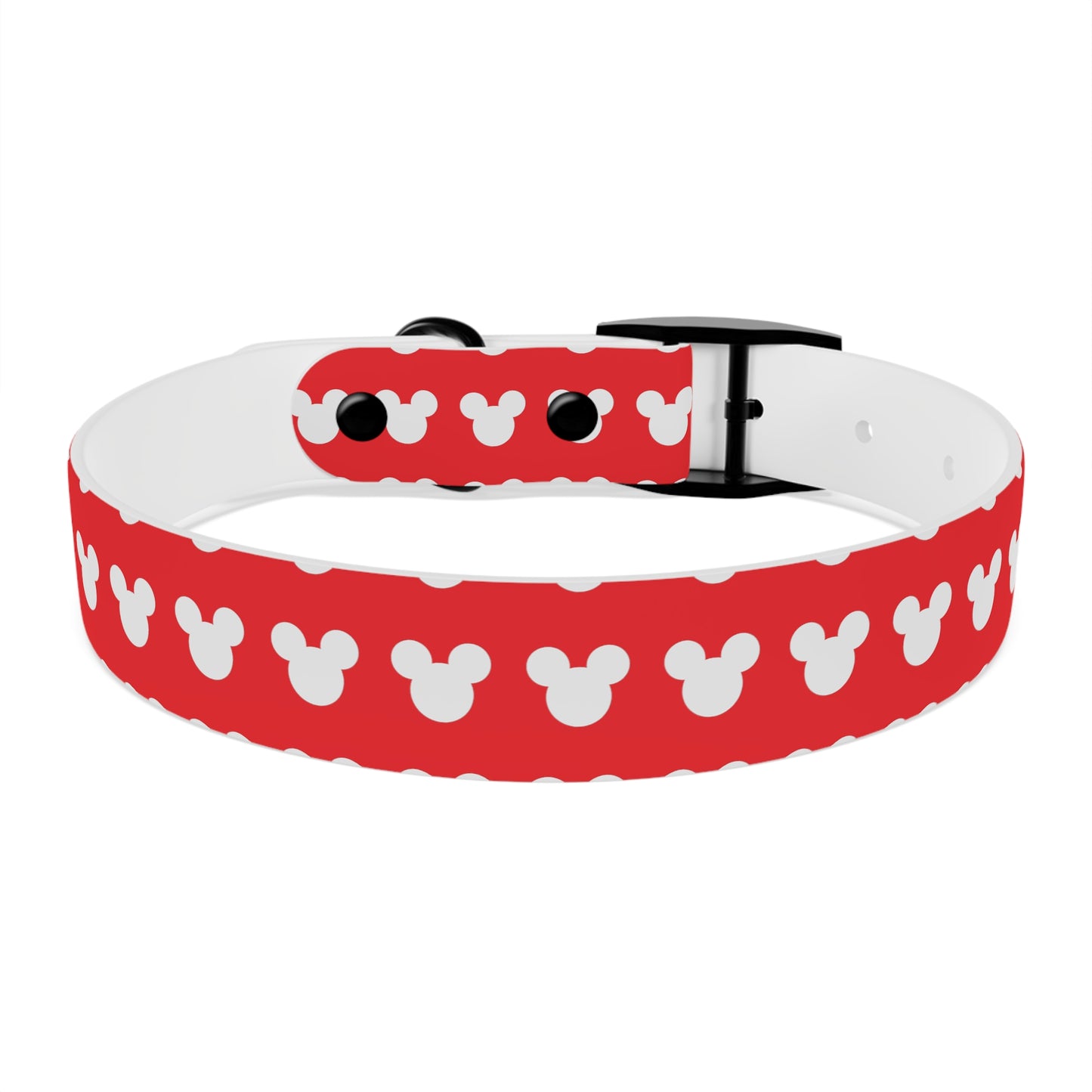 Mickey Mouse Pattern Dog Collar