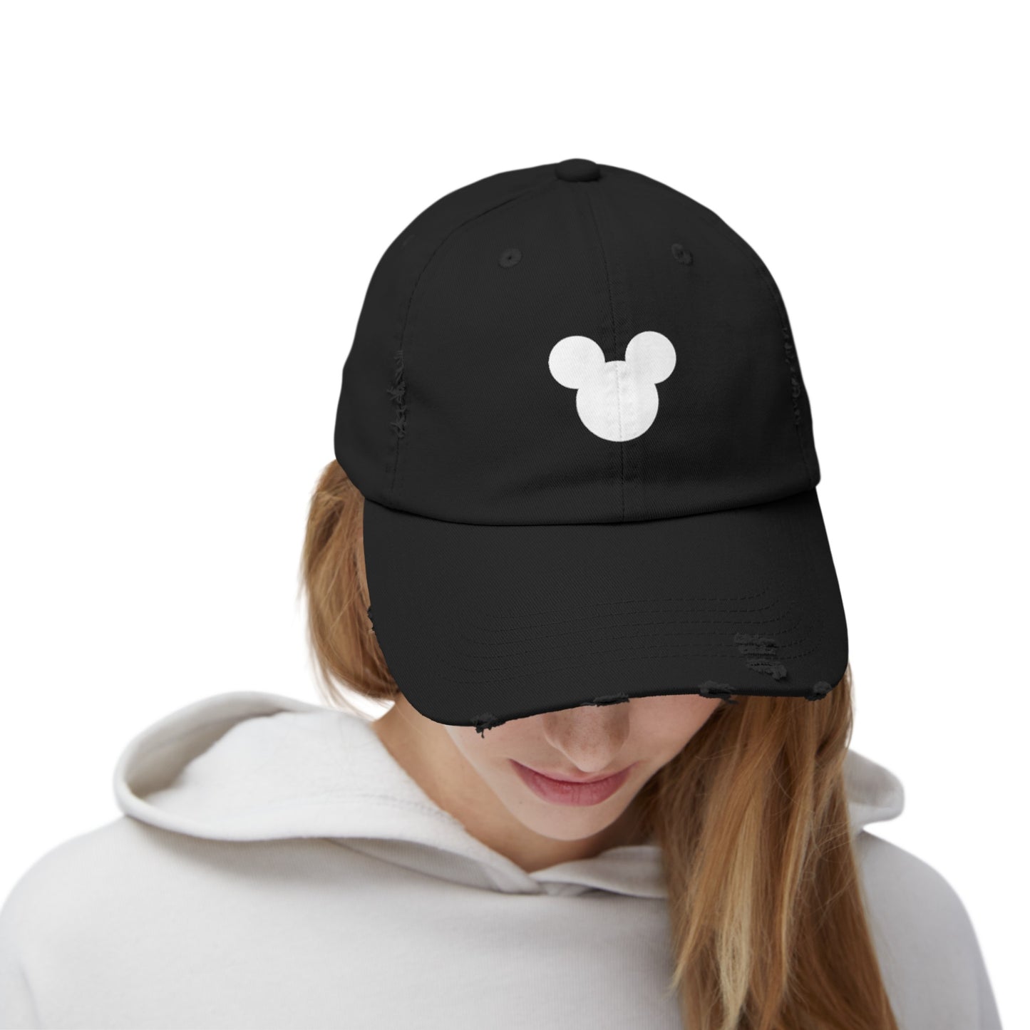 Distressed Mickey Mouse Cap