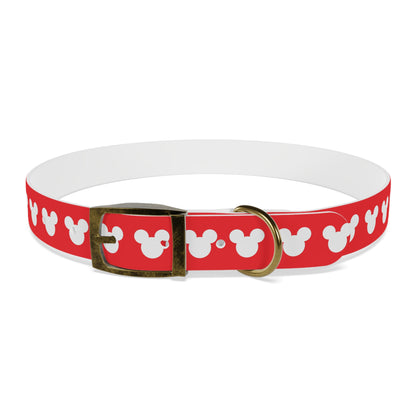 Mickey Mouse Pattern Dog Collar