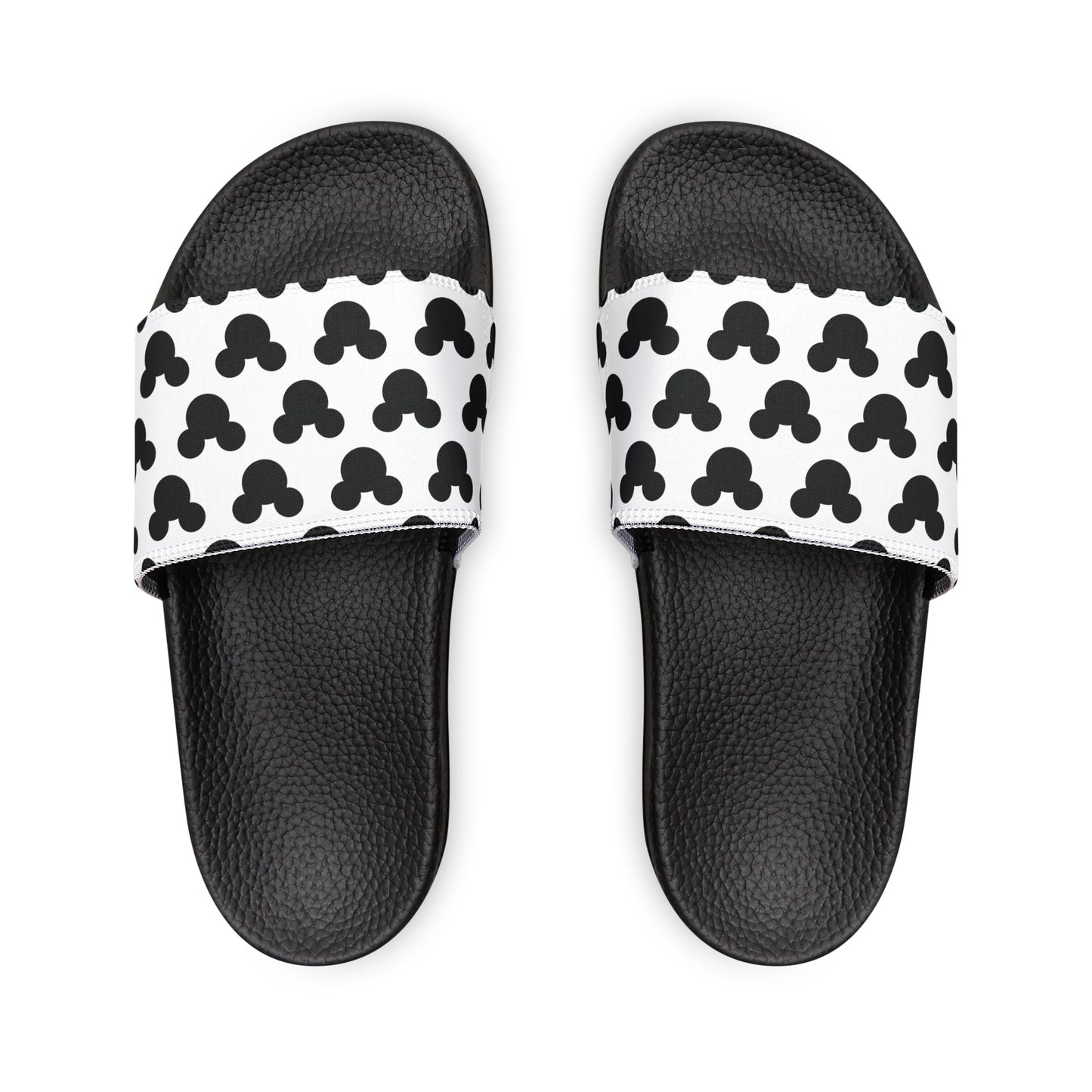 Adult Mickey Mouse Pattern Slide Sandals