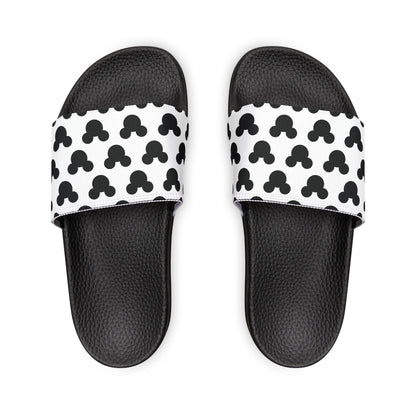 Adult Mickey Mouse Pattern Slide Sandals