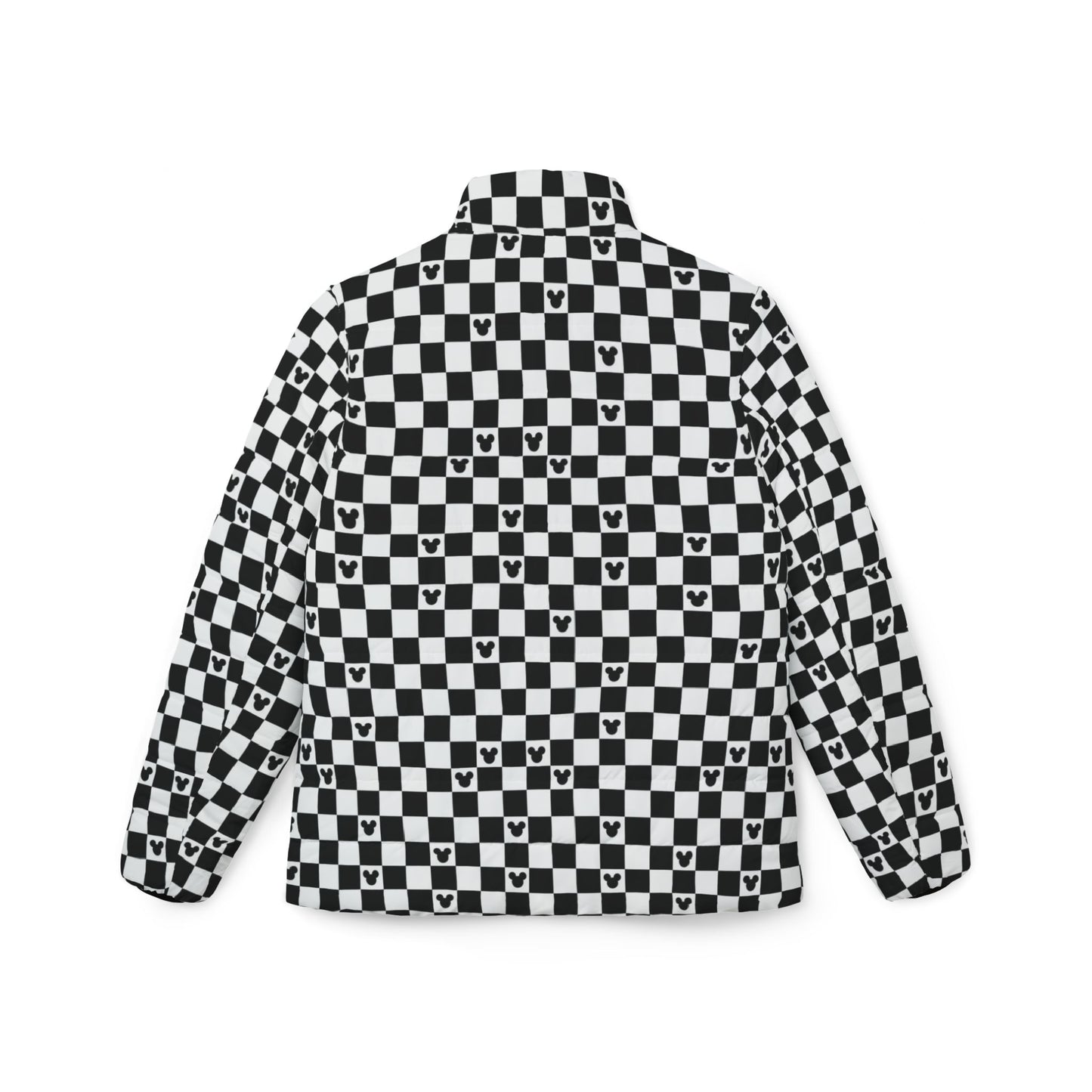 Disney Checkerboard Women's Puffer Jacket