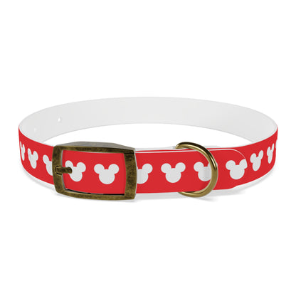 Mickey Mouse Pattern Dog Collar