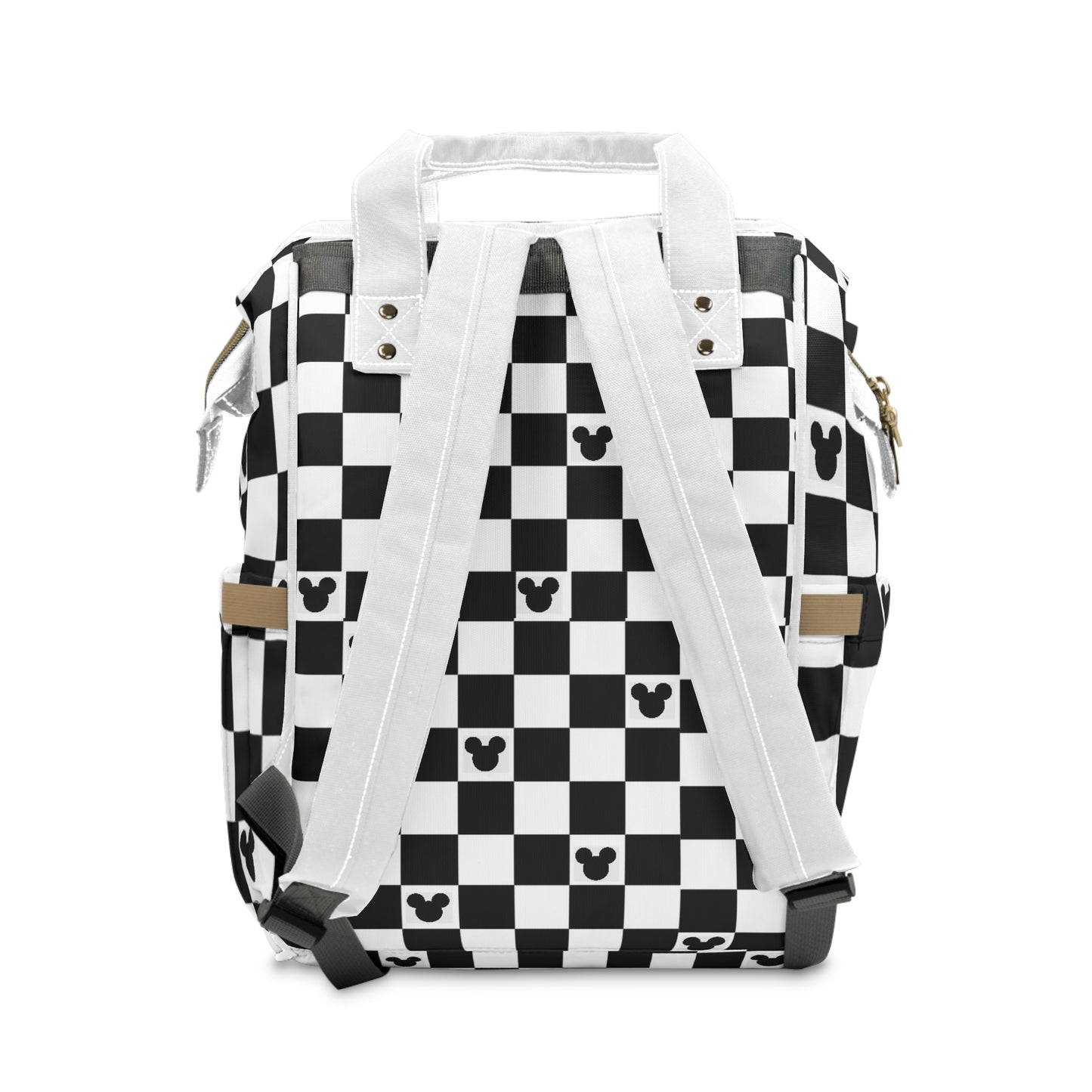 Mickey Mouse Checkerboard Diaper Bag