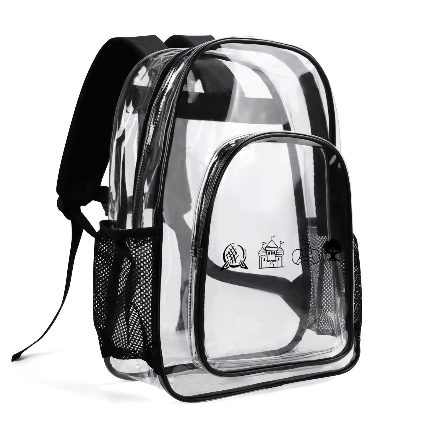 Disney Park Inspired Transparent Clear Backpack