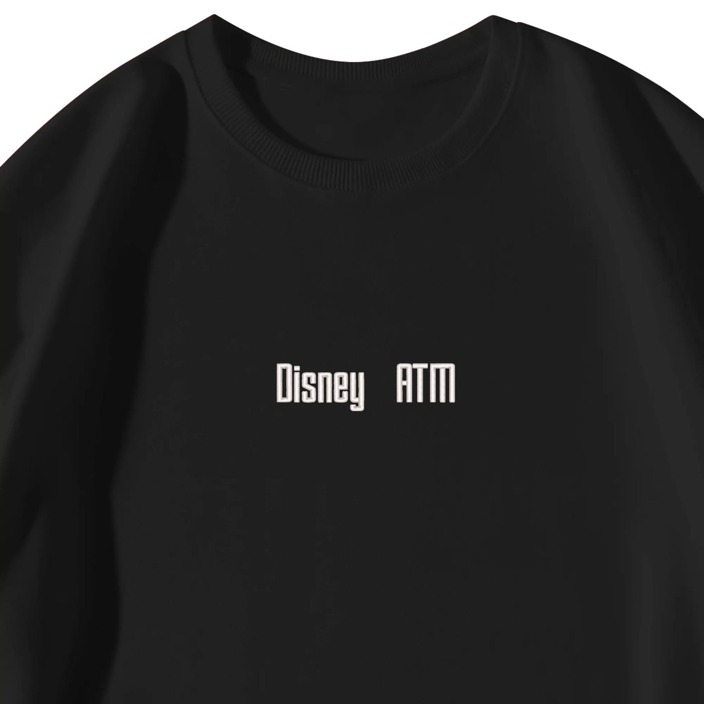 Embroidered Disney ATM Sweatshirt